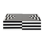 Op Art Lacquer Box | Large