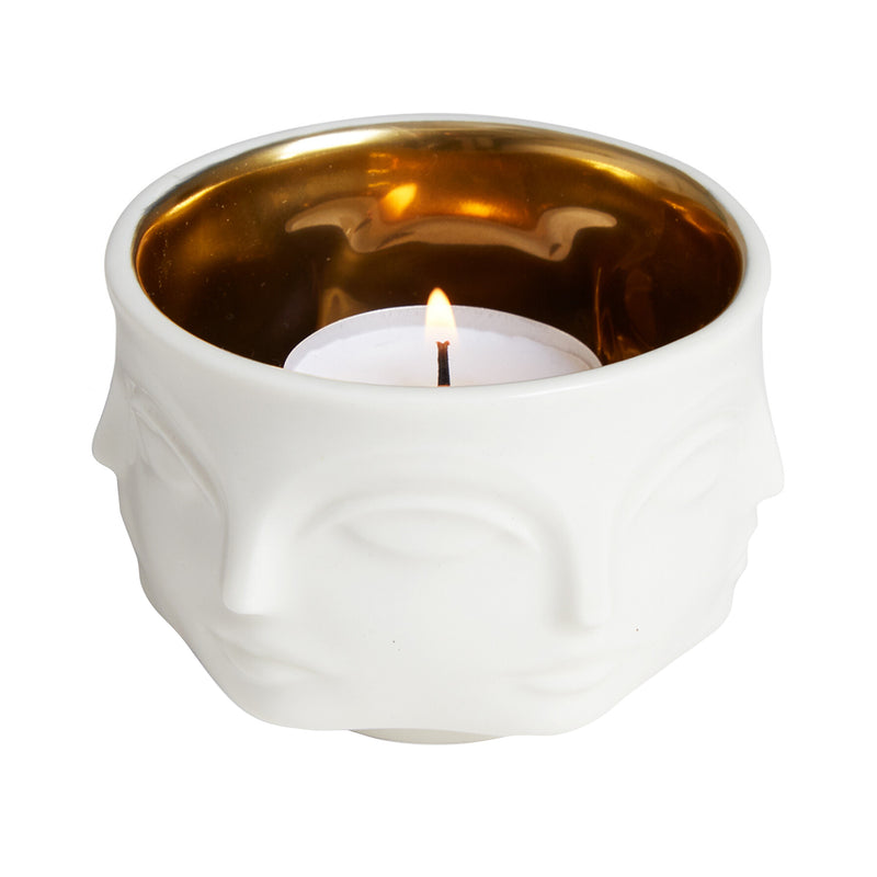 Matte Porcelain Candle Holder | Muse Collection | Dora Maar