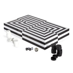 Op Art Backgammon Set