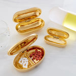 Prozac Pill Box | Brass