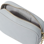 Amalfi Canvas Crossbody Bag | Dusty Blue