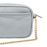 Amalfi Canvas Crossbody Bag | Dusty Blue