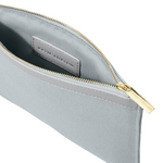 Amalfi Canvas Pouch | Dusty Blue