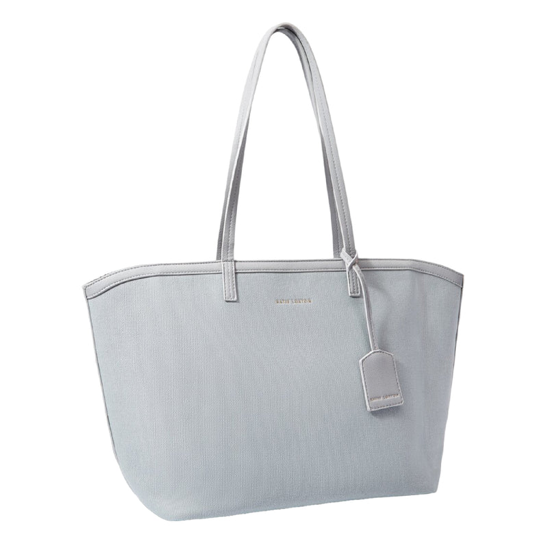 Amalfi Canvas Tote Bag | Dusty Blue