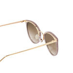 Santorini Sunglasses | Taupe Gradient