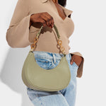 Sasha Shoulder Bag | Olive | Small