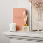 'Every Day Is Wonderful Because I Have You As My Mum' Mini Sentiment Fragrance Set | Peach Rose & Sweet Mandarin