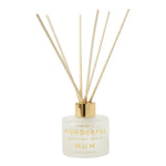 'Every Day Is Wonderful Because I Have You As My Mum' Sentiment Reed Diffuser | Peach Rose & Sweet Mandarin