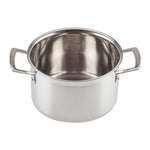 3-Ply Stainless Steel Deep Casserole Dish with Lid | 24cm