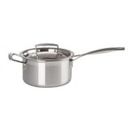 3-Ply Stainless Steel Saucepan with Lid | 18cm