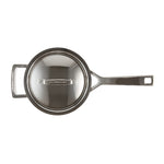 3-Ply Stainless Steel Saucepan with Lid | 18cm
