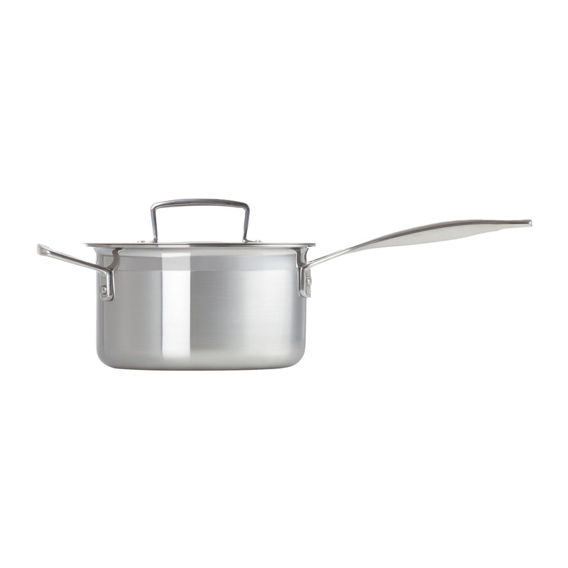 3-Ply Stainless Steel Saucepan with Lid | 20cm