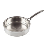 3-Ply Stainless Steel Saute Pan with Lid | 24cm