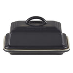 Butter Dish | Stoneware | Satin Black