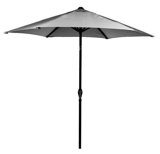 Soleil Crank & Tilt Parasol | Grey | 2.2m
