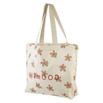 Big Floral Tote Bag | Sandy Mix