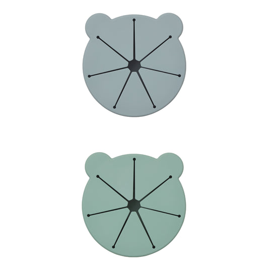 Kelly Mr Bear Snack Cup Set | Blue Fog | 2 Pack