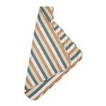 Mie Striped Hooded Towel | Dusty Mint