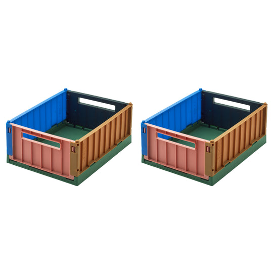 Small Weston Storage Box Set | Eden Mix | 2 Pack