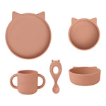 Vivi Cat Silicone Set | Dark Rose