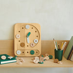 Yelena Toy Clock | Hunter Green