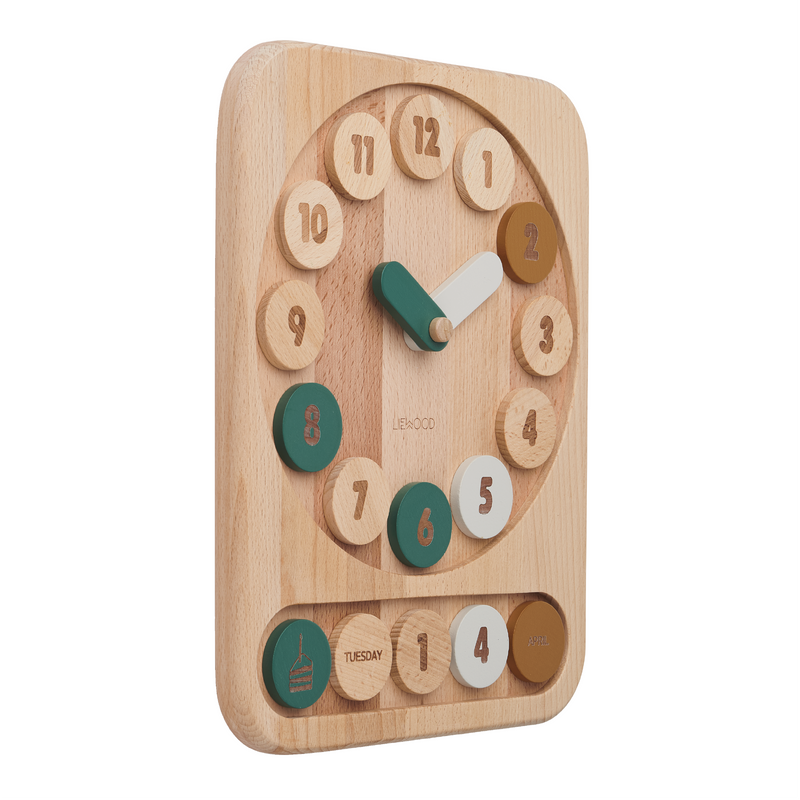 Yelena Toy Clock | Hunter Green