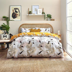 Botanical Duvet Cover Set | Ochre