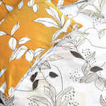 Botanical Duvet Cover Set | Ochre