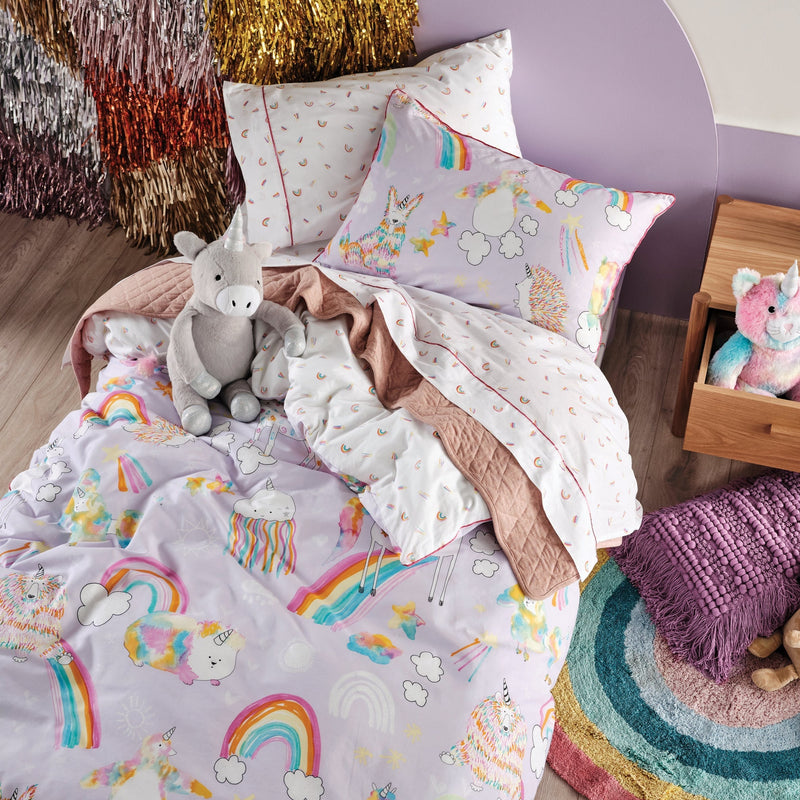 Unicorniverse Kids Duvet Cover Set | Multicolour