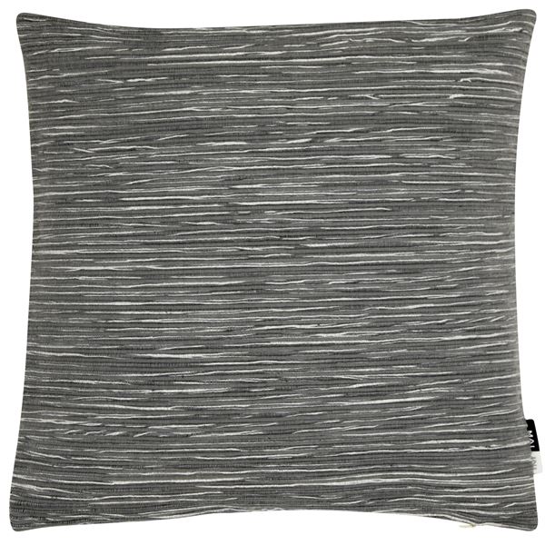 Ribbed Chambray Cushion | Grey | 45x45cm