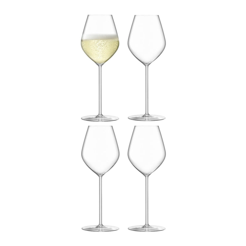 Borough Champagne Tulip Glass | Set of 4 | 285ml