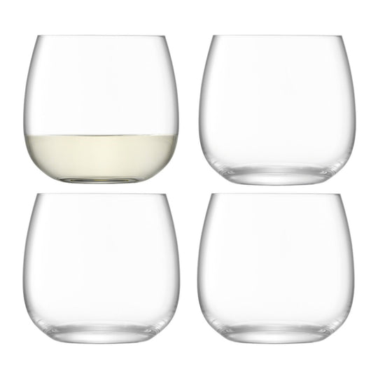 Borough Stemless Glass | Set of 4 | 370ml
