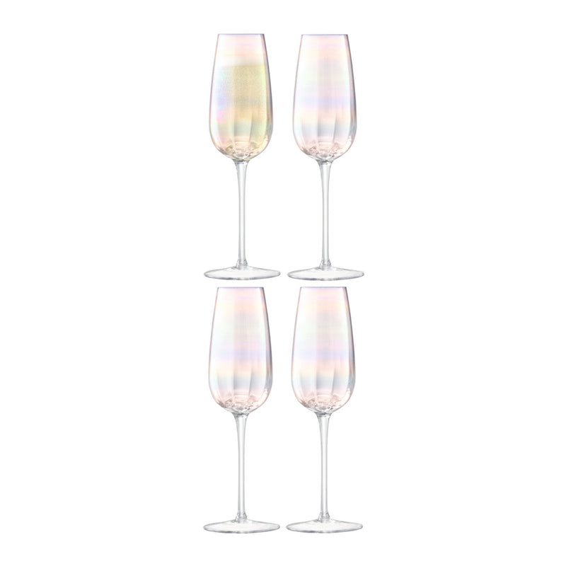 Champagne Flute | Mother of Pearl | Set of 4 | 250ml