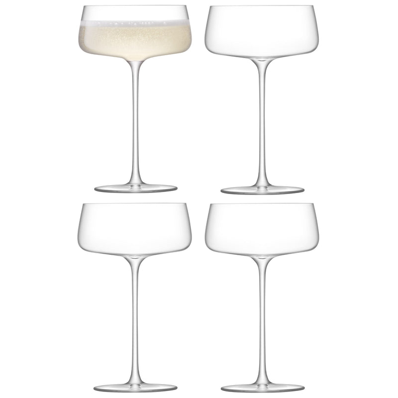 Metropolitan Champagne Saucer | 300ml | Set of 4