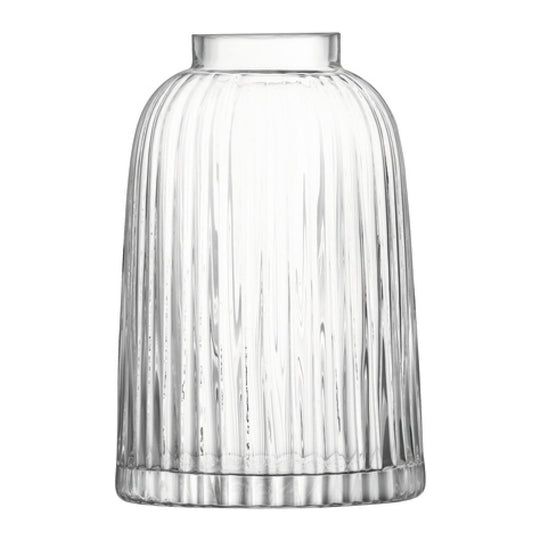 Pleat Vase | Clear | 20cm