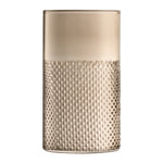 Wicker Vase/Lantern | Taupe