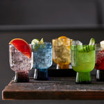 Glass Tumblers | Multicolour | 30cl | Set of 6