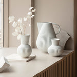 Tura Vase | White Porcelain | 14.5cm