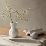 Tura Vase | White Porcelain | 18cm