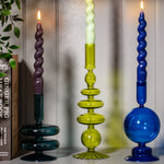 Taper Candle Holder | Egyptian Blue