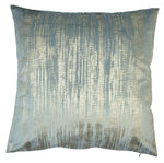 Heist Velvet Cushion | Grey & Gold | 50x50cm