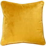 Luxe Matt Velvet Cushion | Cognac | 50x50cm