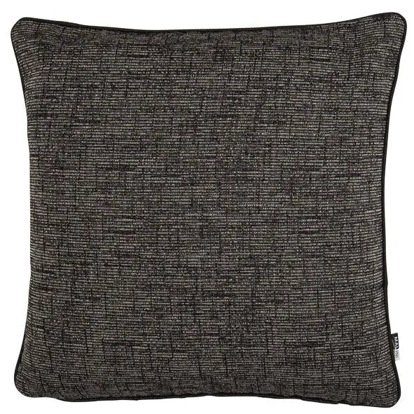 Zack Slub Cushion | Black | 50x50cm