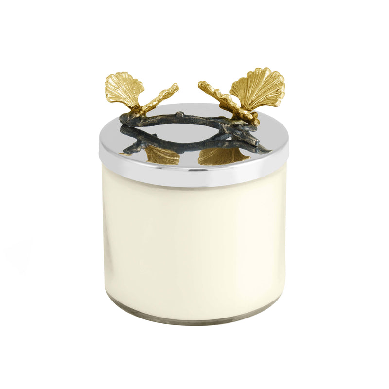 Butterfly Ginkgo Candle