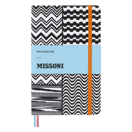 Black & White Moleskine Notebook | Large