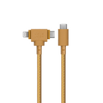 USB-C Belt Cable Duo | Kraft | 1.5m