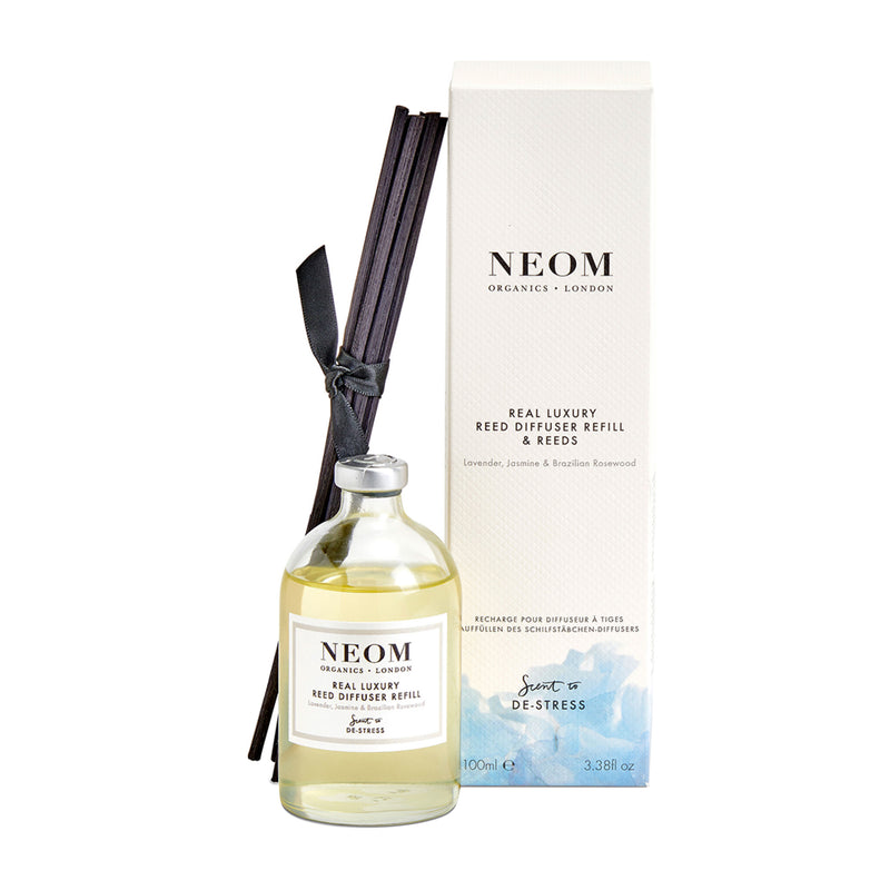 Scent To De-Stress Reed Diffuser Refill | Lavender, Jasmine & Brazillian Rosewood | 100ml