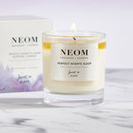 Perfect Night's Sleep Scented Candle | English Lavender, Sweet Basil & Jasmine | 185g