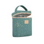 Hyde Park Insulated Lunch Bag | Magic Green with Gold Confetti