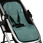 Hyde Park Universal Stroller Pad | Magic Green with Gold Confetti